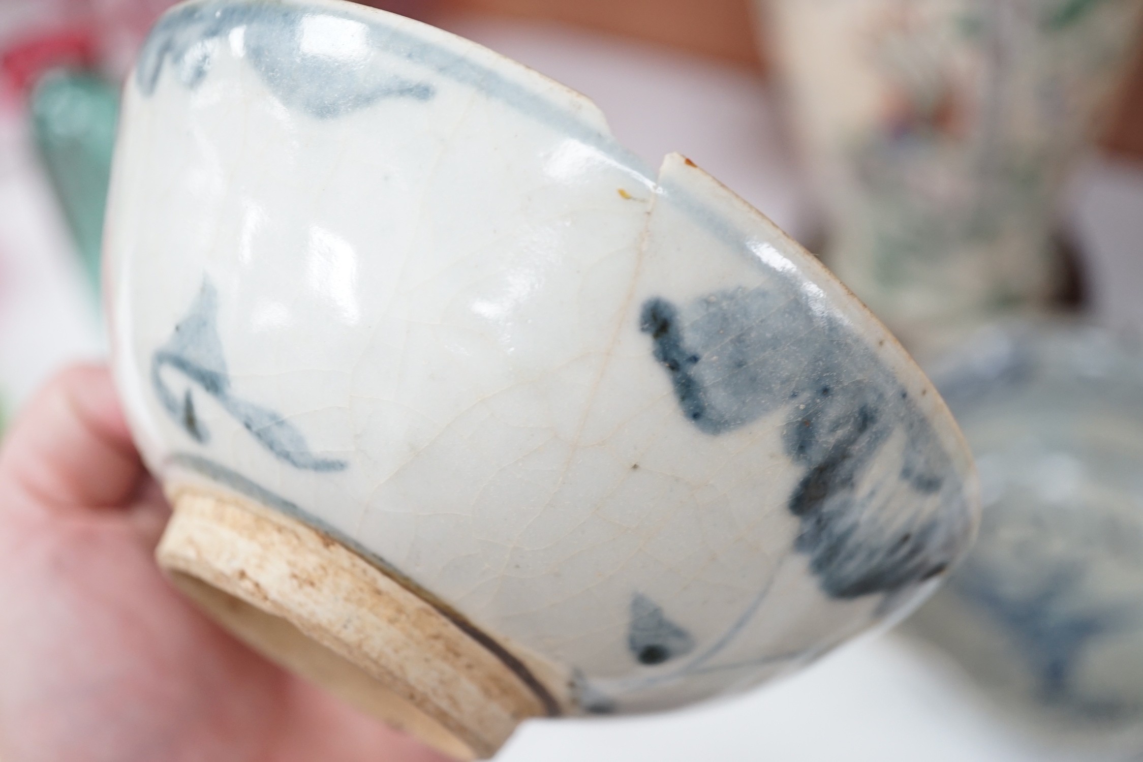 A quantity of Chinese and Japanese ceramics etc.